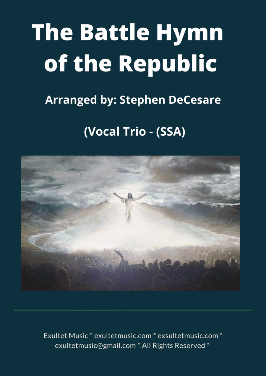 The Battle Hymn of the Republic (Vocal Trio - (SSA) (arr. Stephen DeCesare)