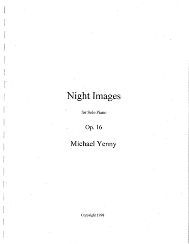 Night Images, op. 16