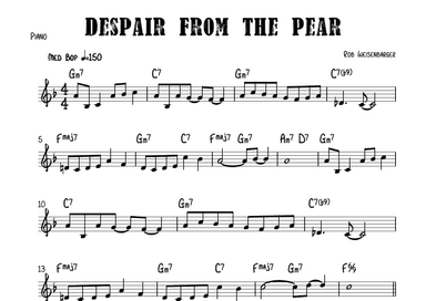 Despair From The Pear