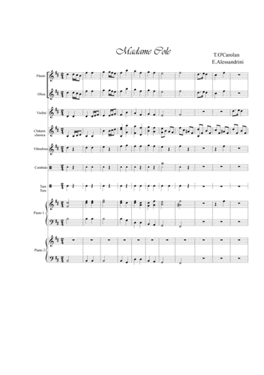 Madame Cole (arr. Ester Alessandrini)