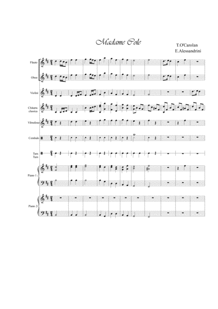 Madame Cole (arr. Ester Alessandrini)