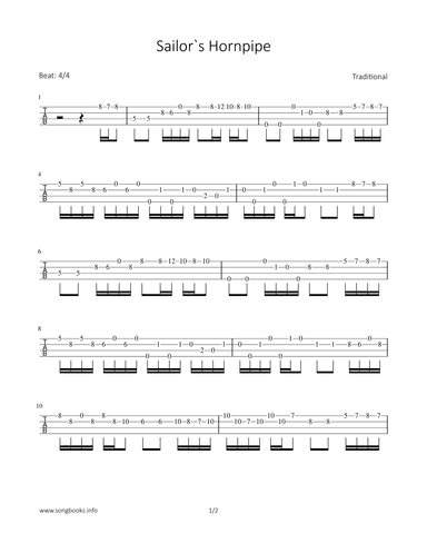 Sailor‘s Hornpipe (arr. Bettina Schipp)