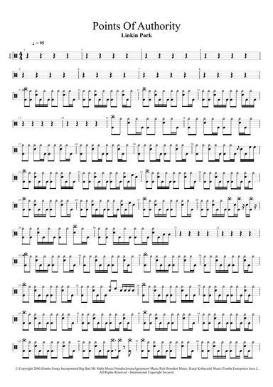 Points Of Authority (arr. Cyril Mayer)