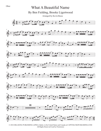 What A Beautiful Name (arr. Kevin Busse)