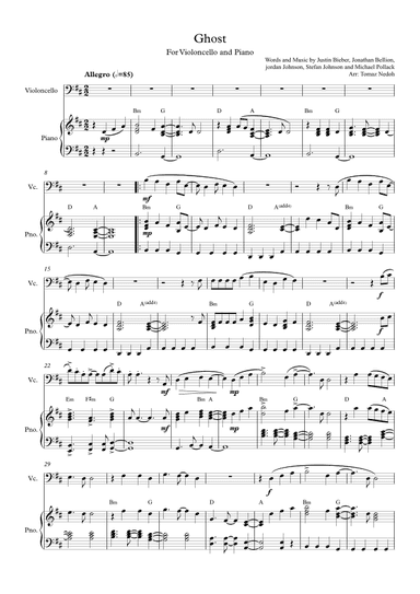 Ghost (arr. Tomaz Nedoh)