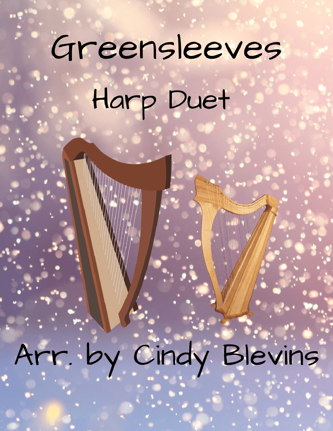 Greensleeves, for Harp Duet (arr. Cindy Blevins)