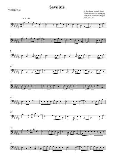 Save Me (arr. Wesley S. SIlva)