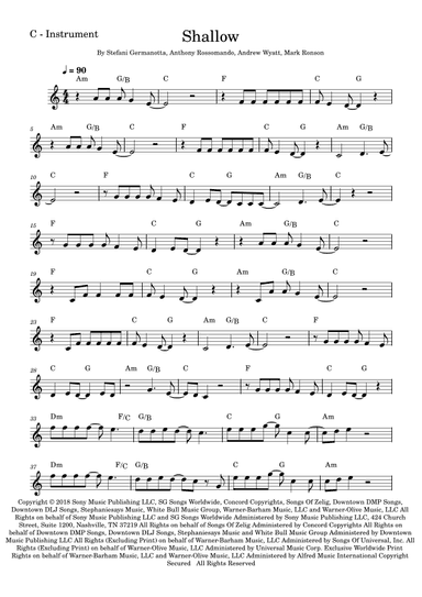 Shallow (arr. Fabio Eduardo de Oliveira)
