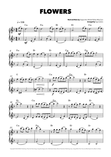 Flowers (arr. Tiago Cordeiro)