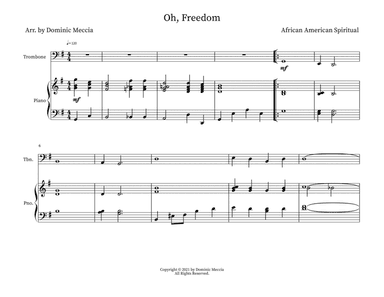 Oh, Freedom (arr. Dominic Meccia)