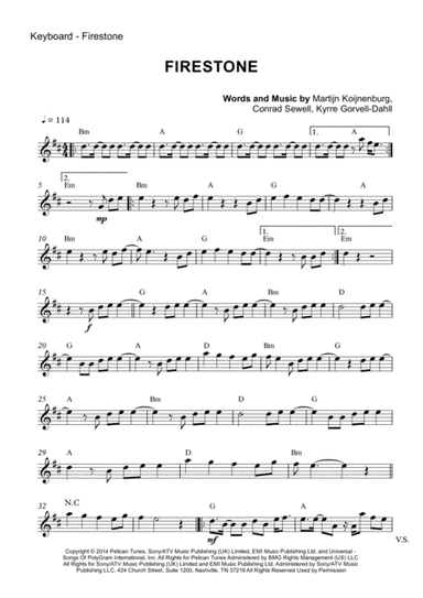 Firestone (arr. Marcelo Onetta Fermiano)