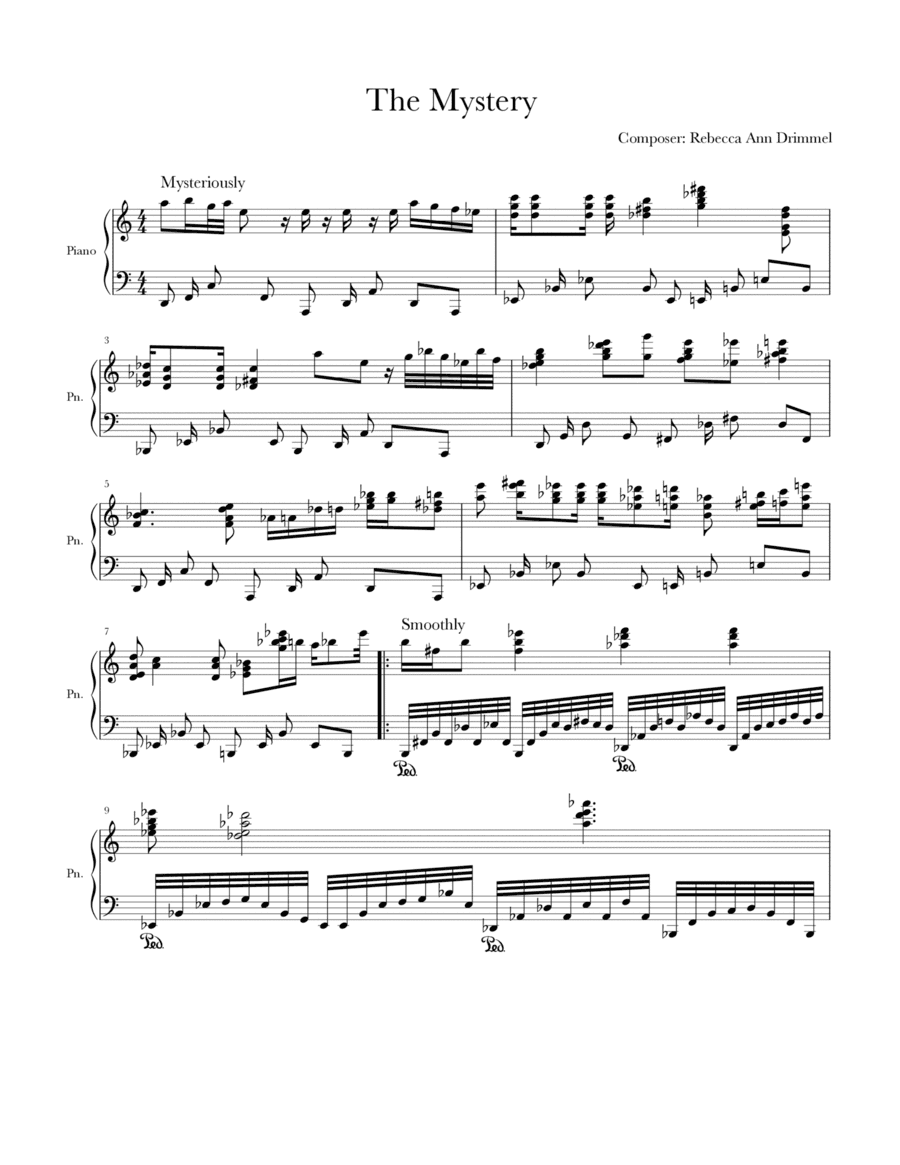 The Mystery (Piano Solo)