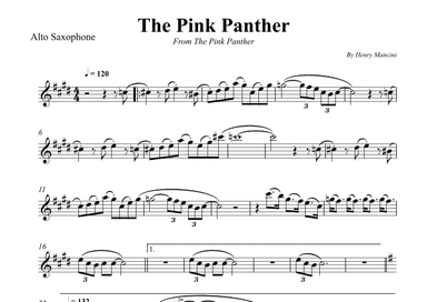 The Pink Panther (arr. Wesley S. SIlva)