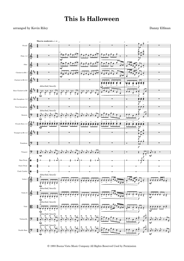 This Is Halloween (arr. Kevin Riley)