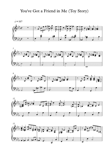 You've Got A Friend In Me (arr. Pineapplechord)