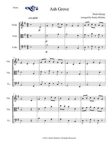 Ash Grove (arr. arranged by Sandy McIntire)