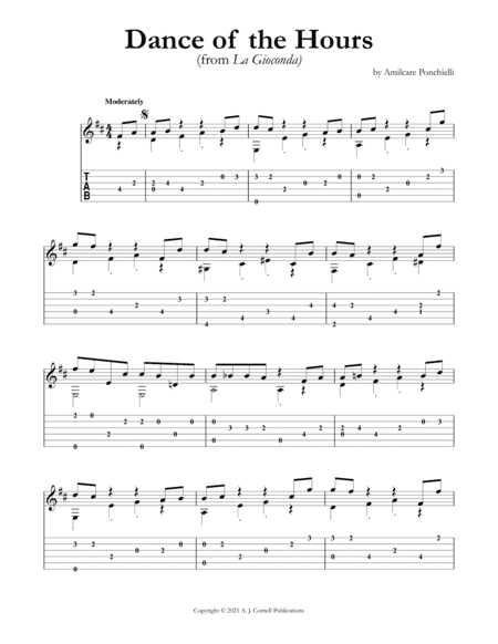 Dance of the Hours (from La Gioconda) (arr. Mark Phillips)
