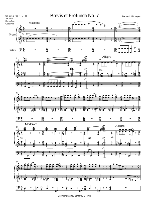 Brevis et Profunda No. 7