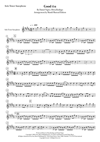 Good 4 U (arr. Mundi Musical Edition)