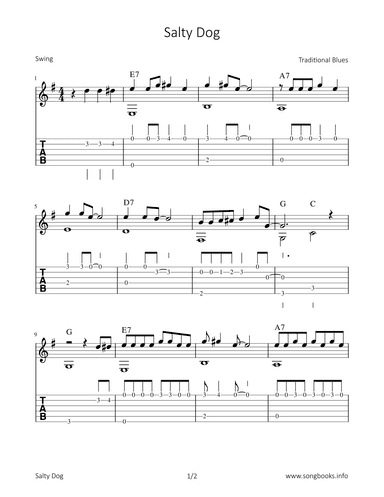Salty Dog (arr. Bettina Schipp)