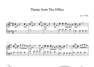 The Office - Theme (arr. Lydia Wills)