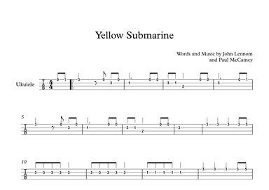 Yellow Submarine (arr. Igor Ferreira)