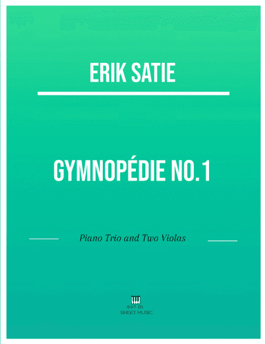 Erik Satie - Gymnopedie No 1(Trio Piano and Two Violas ) with chords (arr. ANDRE LAITANO)