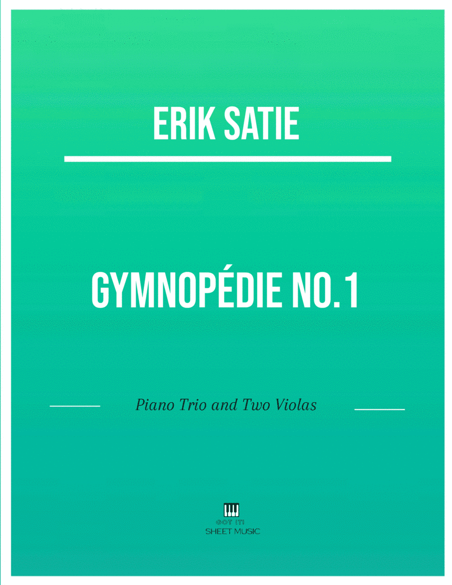 Erik Satie - Gymnopedie No 1(Trio Piano and Two Violas ) with chords (arr. ANDRE LAITANO)