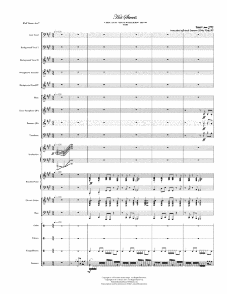 Hot Streets (arr. Patrick Sheehan)