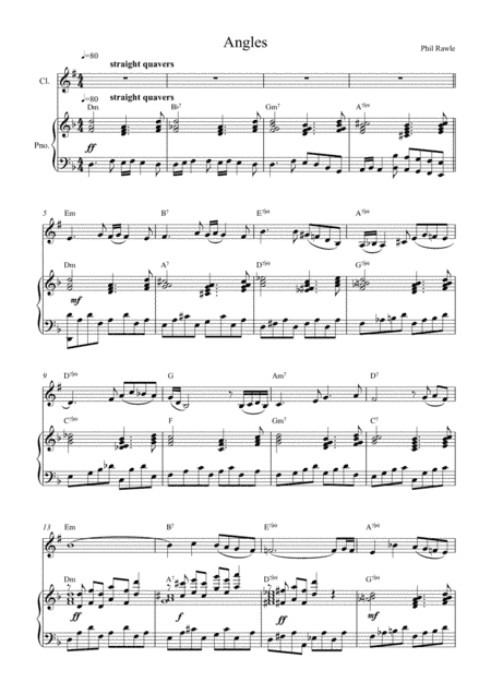 Angles - Clarinet solo