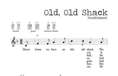 Old, Old Shack (arr. M. Ryan Taylor)