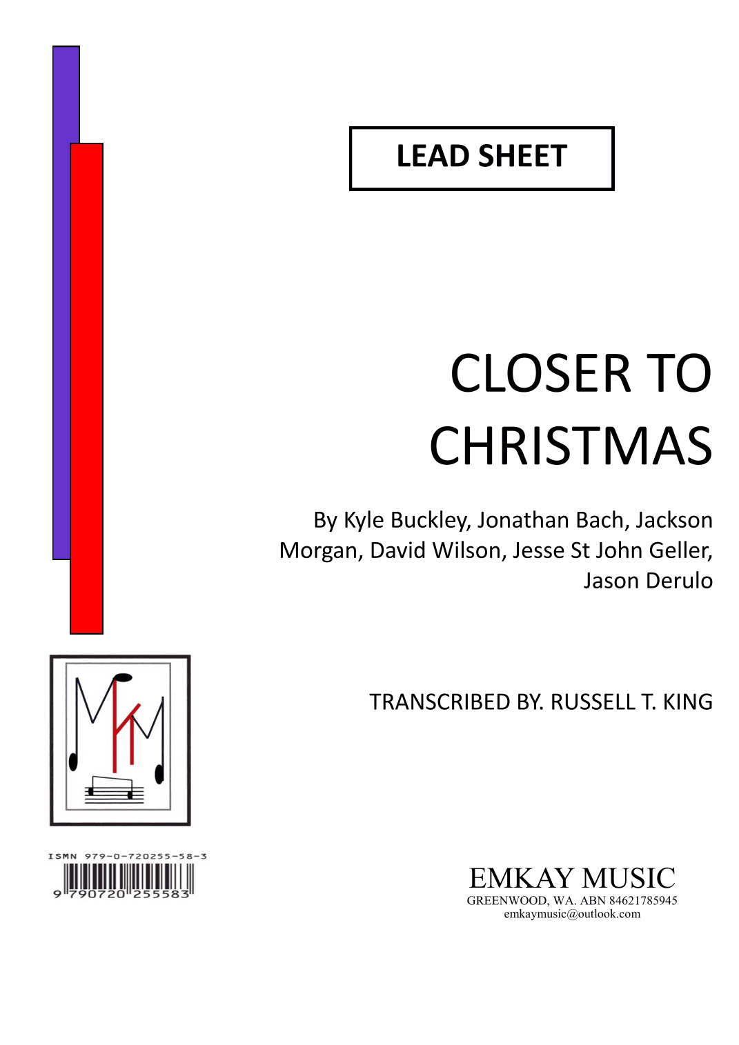 Closer To Christmas (arr. RUSSELL T. KING)