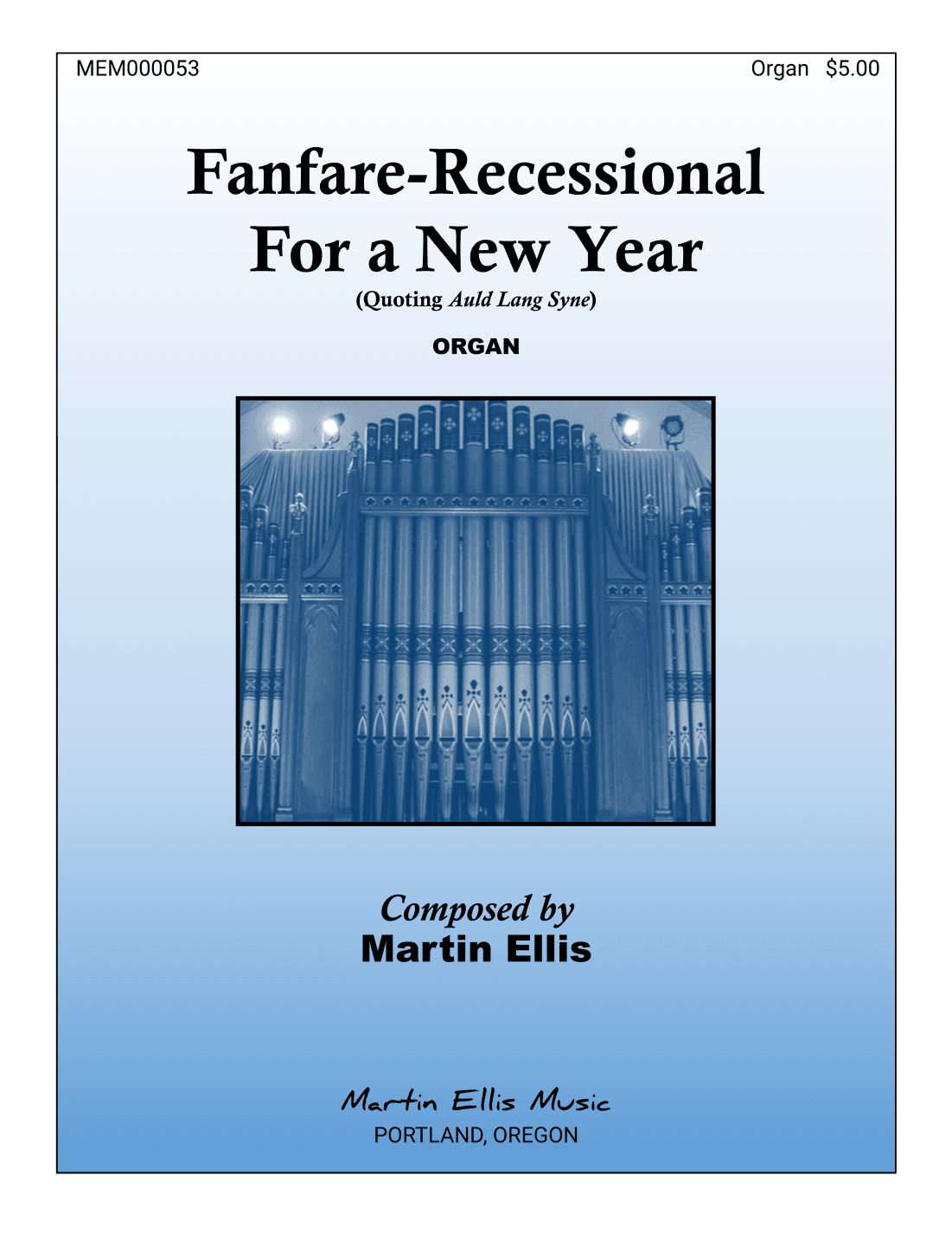 Fanfare Recessional For a New Year (Quoting Auld Lang Syne)
