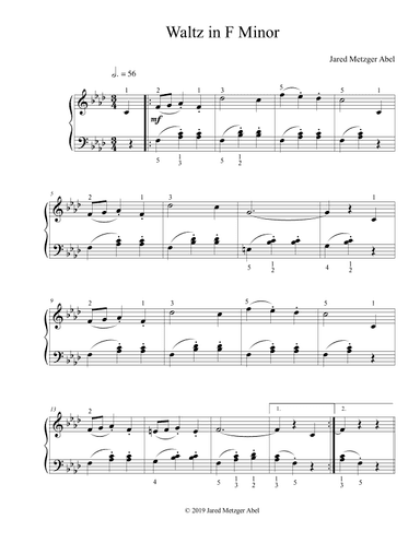 Waltz in F Minor