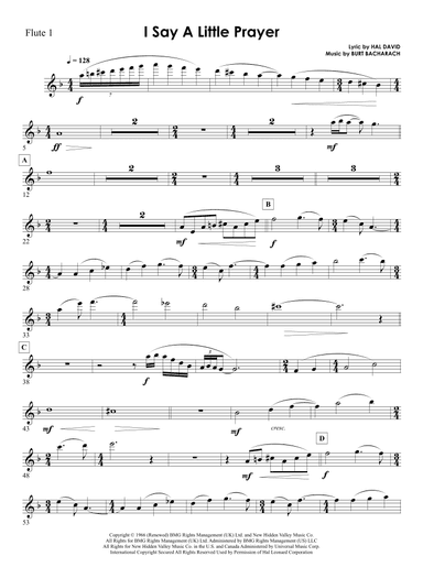 Say A Little Prayer (arr. Lucas Waldin)