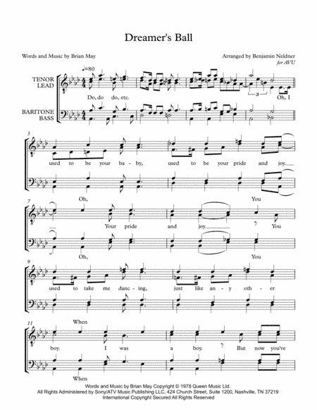 Dreamer's Ball (arr. Benjamin Neldner)