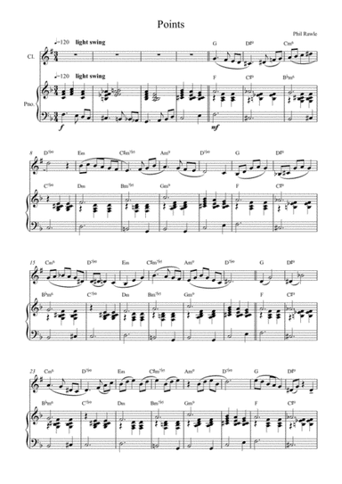 Points - Clarinet solo