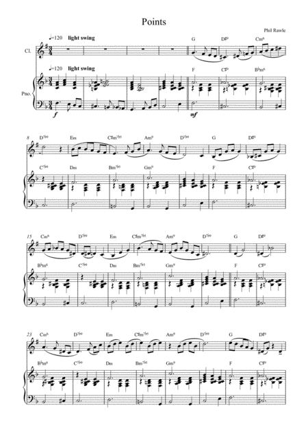 Points - Clarinet solo