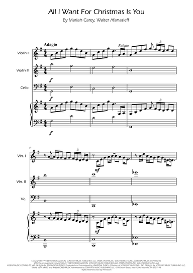 All I Want For Christmas Is You (arr. Ygor Nunes)