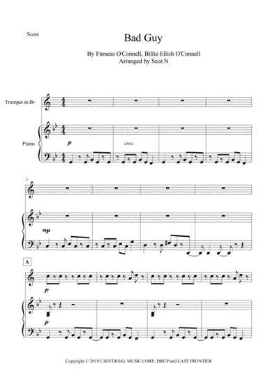 Bad Guy (arr. Seor.N)