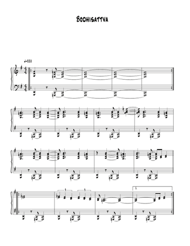 Bodhisattva (arr. Biegler)