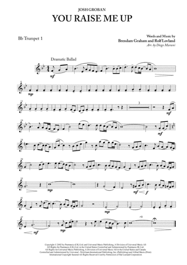 You Raise Me Up (arr. Diego Marani)