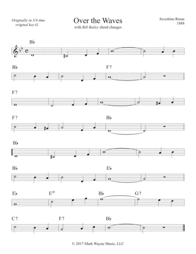 Over the Waves (arr. Mark W. Huxhold)