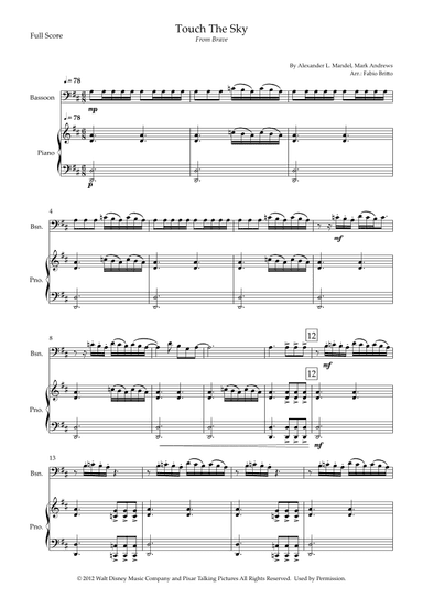Touch The Sky (arr. Fabio Britto)