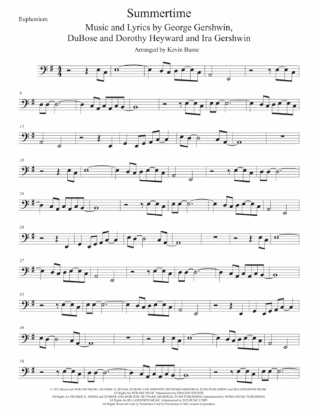 Summertime (arr. Kevin Busse)