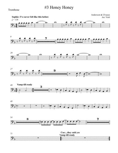 Honey, Honey (arr. Jenna Violi)