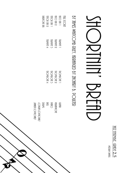 Shortnin' Bread (arr. Zachary B. Poulter)
