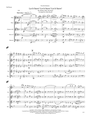 Let It Snow! Let It Snow! Let It Snow! (arr. John Hoesly)