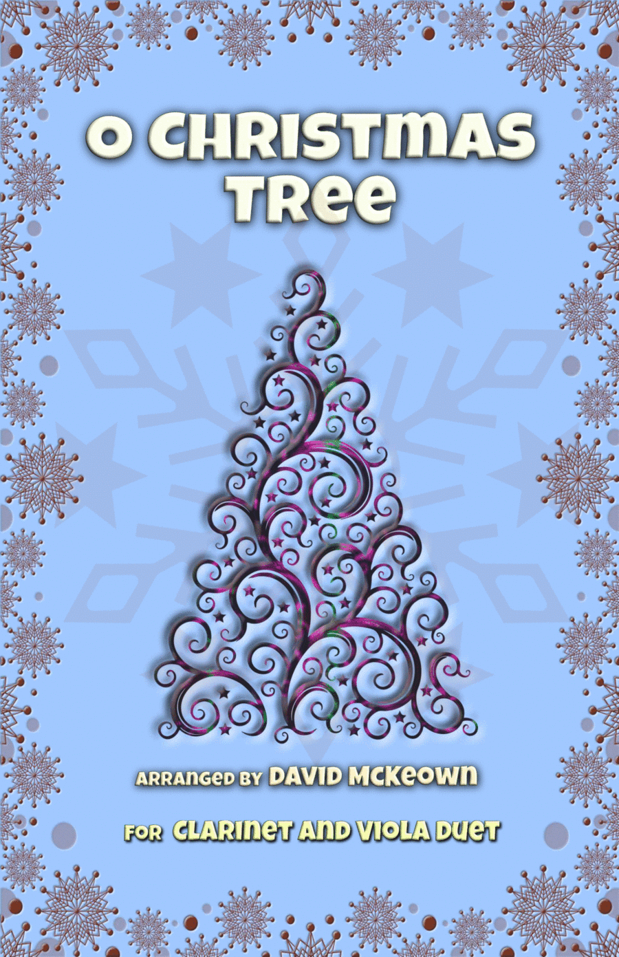 O Christmas Tree, (O Tannenbaum), Jazz style, for Clarinet and Viola Duet (arr. David McKeown)