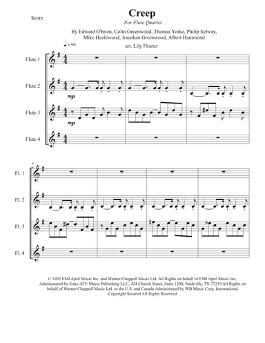Creep (arr. Lily Floeter)